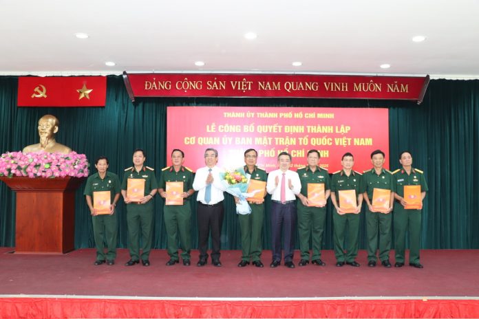 Lễ công bố thành lập Hội CCB TP. HCM.