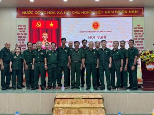 Hội Cựu chiến binh phường Cầu Kiệu tổ chức Hội nghị quán triệt thực hiện Điều lệ Hội Cựu chiến binh Việt Nam khóa VIII
