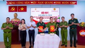 Hội Cựu chiến binh và Hội Cựu Công an Nhân dân phường Bến Thành tổ chức Hội nghị ký kết Chương trình phối hợp hoạt động