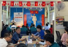 PHƯỜNG TAM BÌNH RA MẮT “ĐIỂM HƯỚNG DẪN DỊCH VỤ CÔNG TRỰC TUYẾN” Quang cảnh Lễ ra mắt mô hình "Điểm hướng dẫn, hỗ trợ dịch vụ công trực tuyến cho khu dân cư"